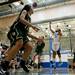 Skyline sophomore Mia Morris shoots in the first half of the game against Father Gabriel Richard on Friday. Daniel Brenner I AnnArbor.com